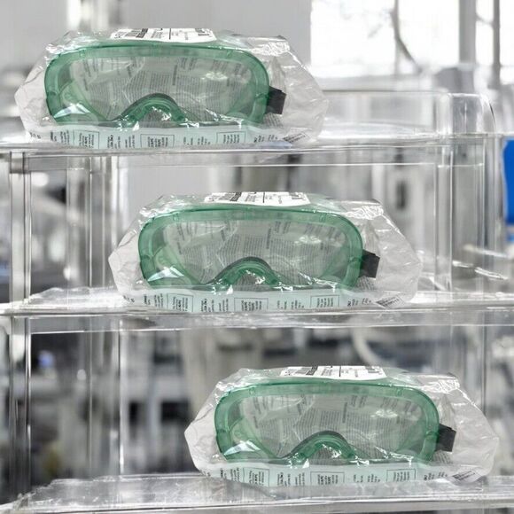 3-PACK Honeywell UVEX A610S Safety Goggles, Indirect Vent, Anti Fog Lens SEALED - Picture 9 of 9